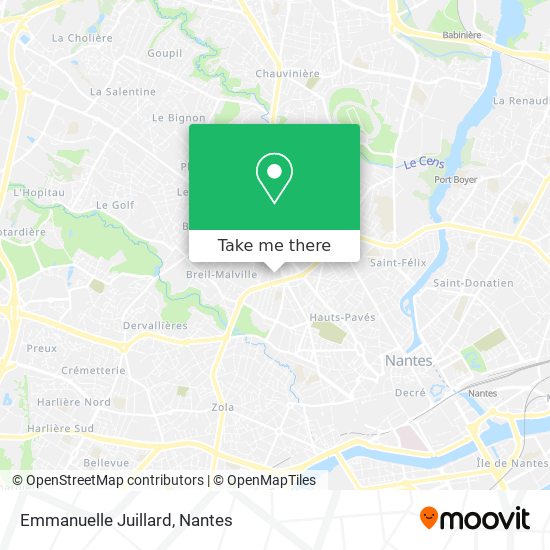 Emmanuelle Juillard map