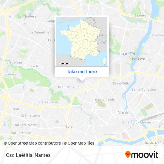 Csc Laétitia map