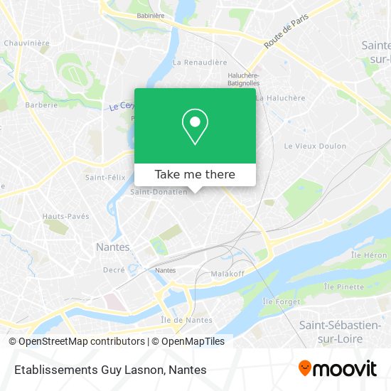 Etablissements Guy Lasnon map