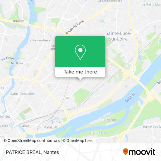 PATRICE BREAL map