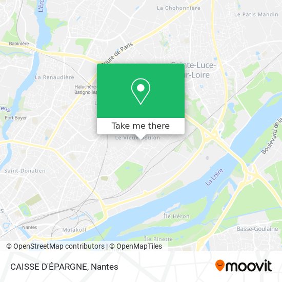 CAISSE D'ÉPARGNE map