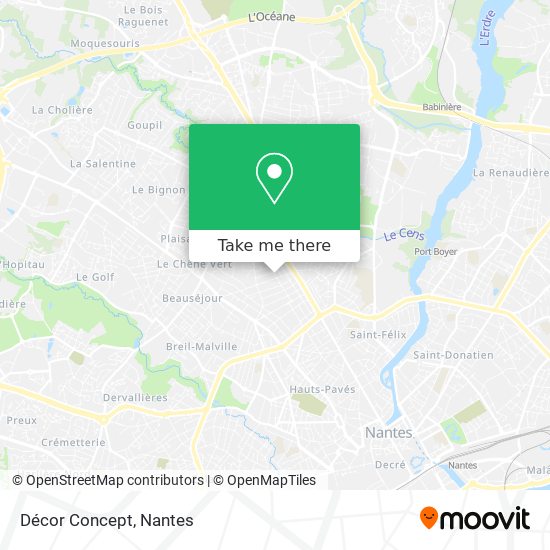 Décor Concept map