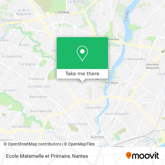 Ecole Maternelle et Primaire map
