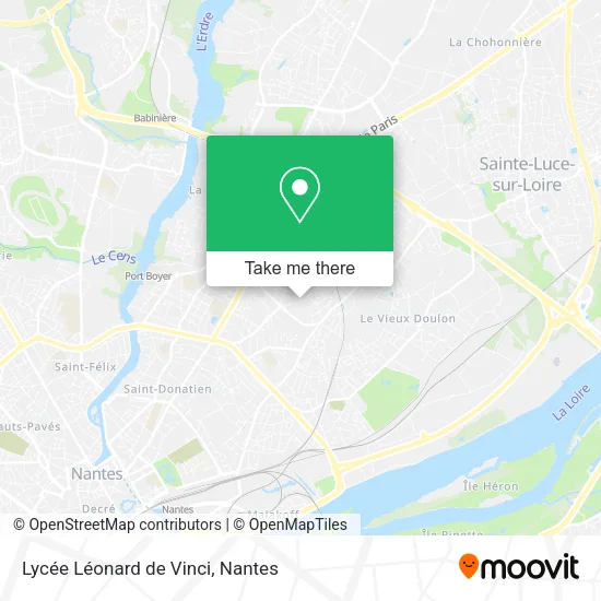 Lycée Léonard de Vinci map