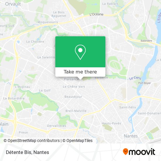 Détente Bis map