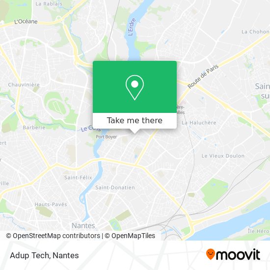 Adup Tech map