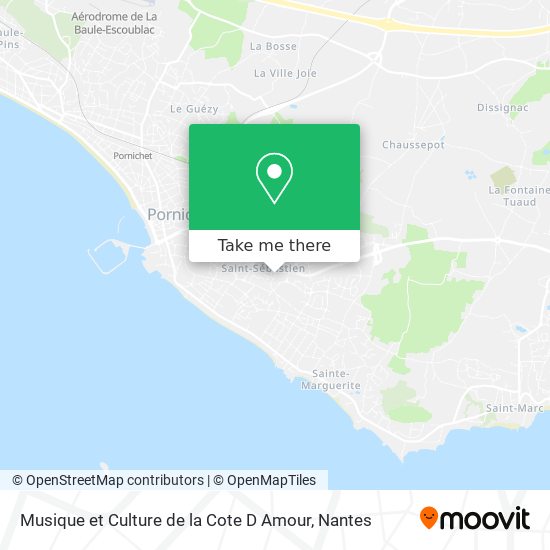 Musique et Culture de la Cote D Amour map