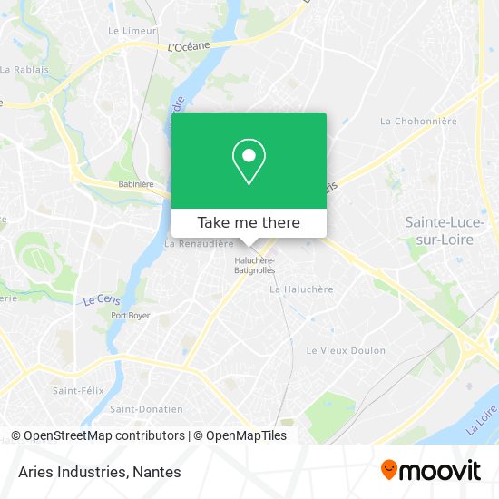 Aries Industries map