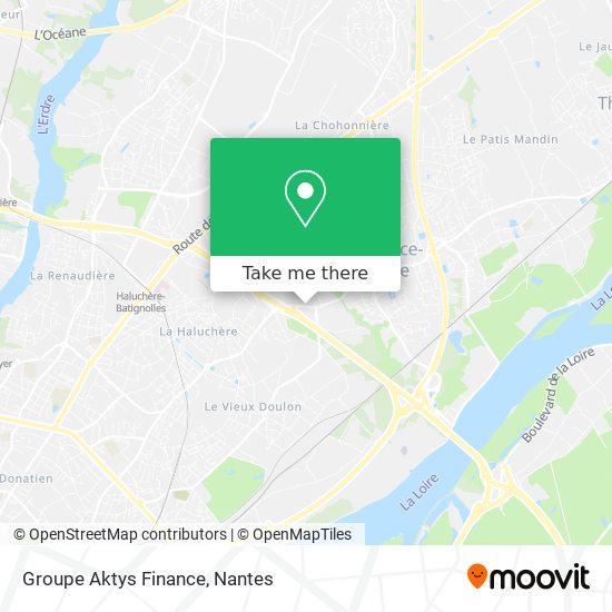 Groupe Aktys Finance map