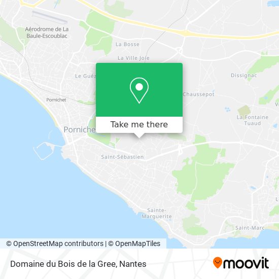 Domaine du Bois de la Gree map
