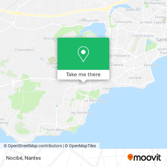 Nocibé map