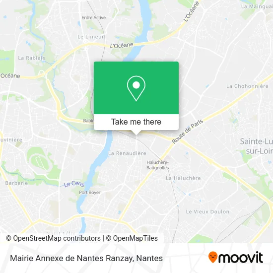 Mairie Annexe de Nantes Ranzay map