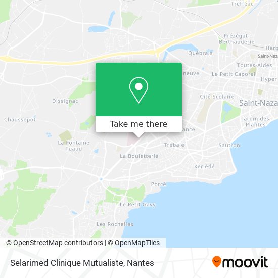 Selarimed Clinique Mutualiste map