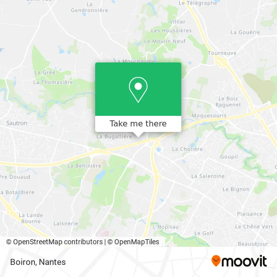 Mapa Boiron