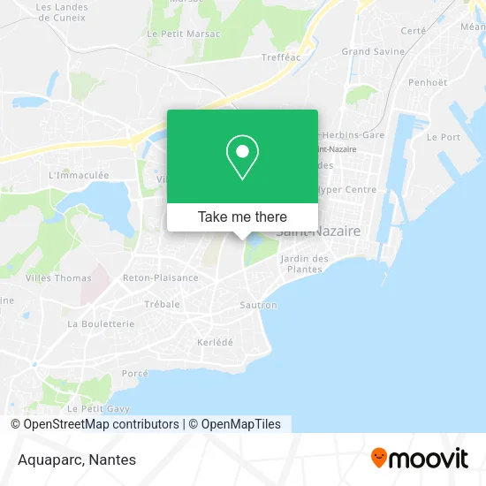 Mapa Aquaparc