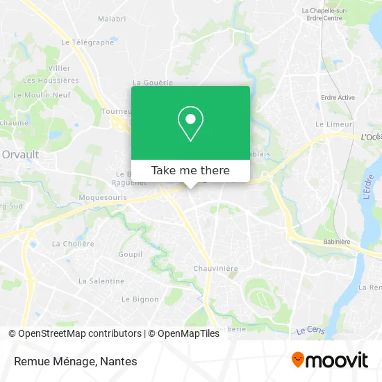 Remue Ménage map