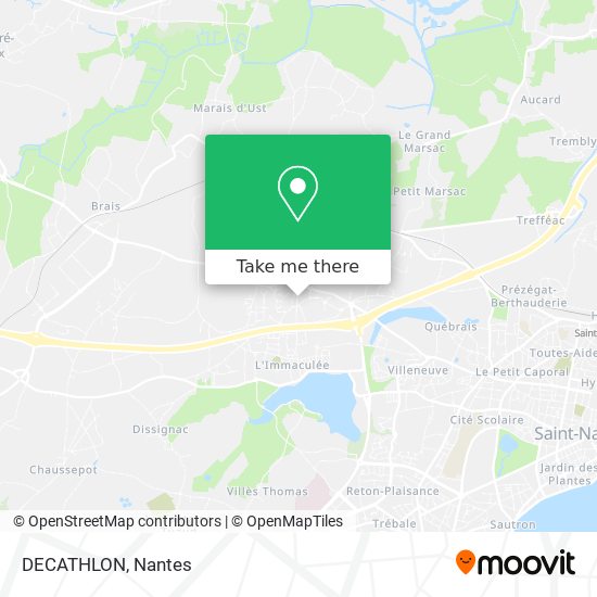 DECATHLON map