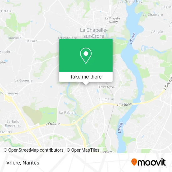 Vrière map