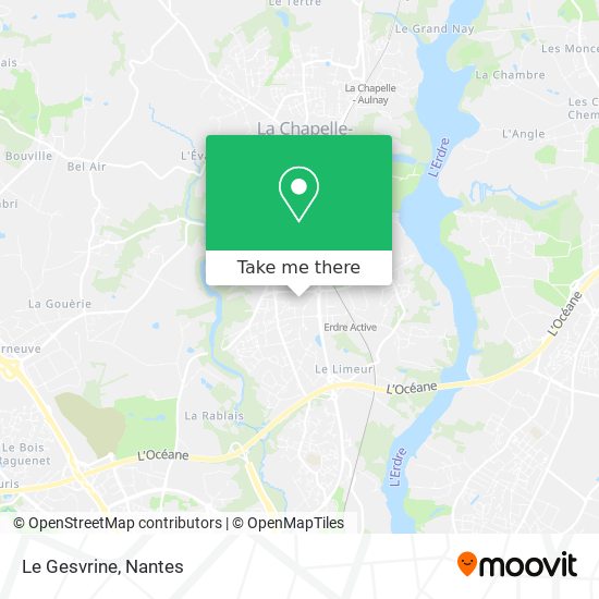 Le Gesvrine map