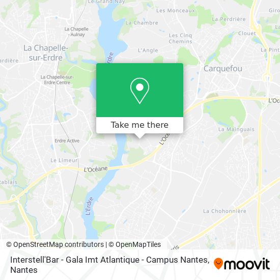 Mapa Interstell'Bar - Gala Imt Atlantique - Campus Nantes