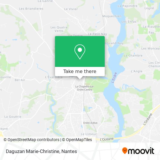 Daguzan Marie-Christine map