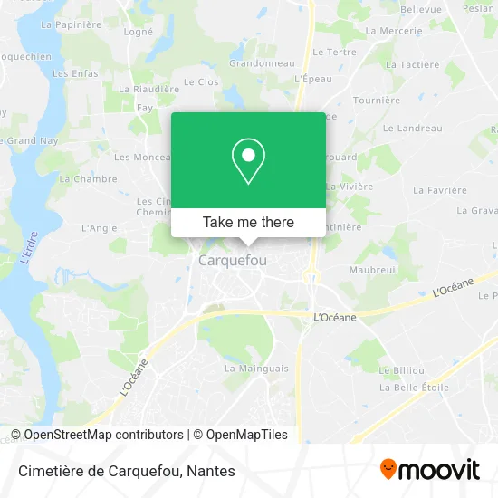 Cimetière de Carquefou map