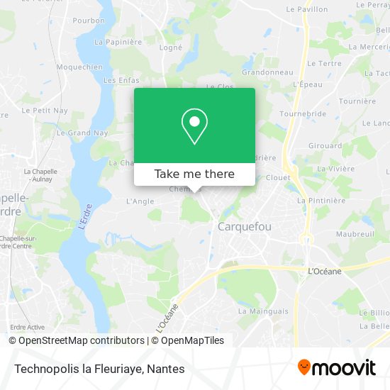 Technopolis la Fleuriaye map