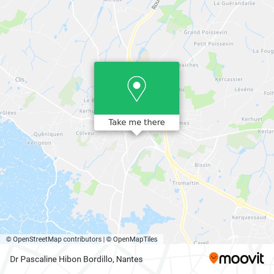 Dr Pascaline Hibon Bordillo map