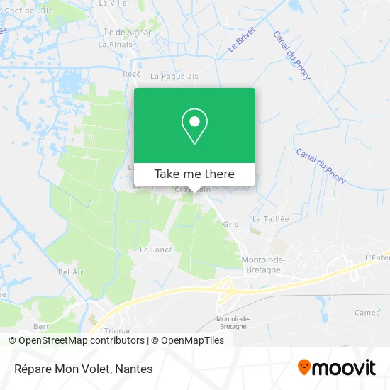 Mapa Répare Mon Volet