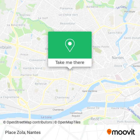 Place Zola map