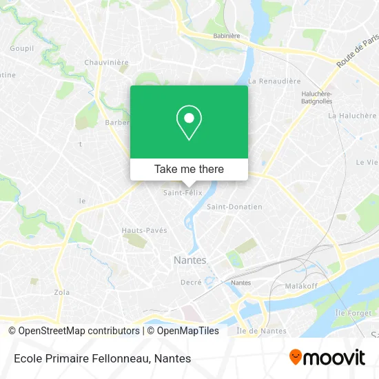 Ecole Primaire Fellonneau map