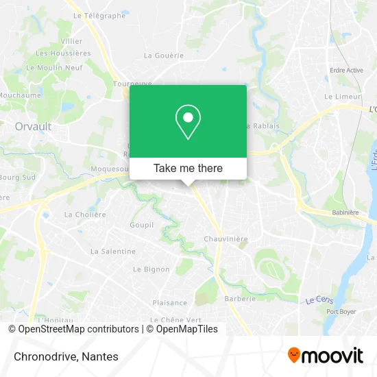 Chronodrive map