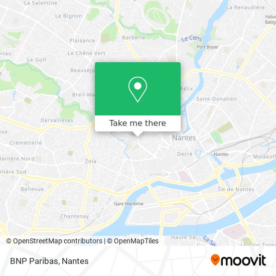 BNP Paribas map