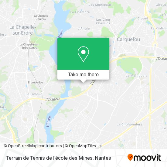 Terrain de Tennis de l'école des Mines map