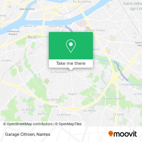 Garage Citroen map