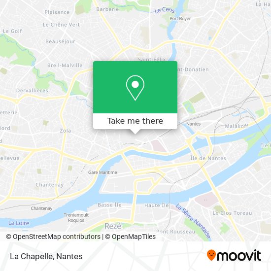 La Chapelle map