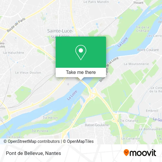 Pont de Bellevue map