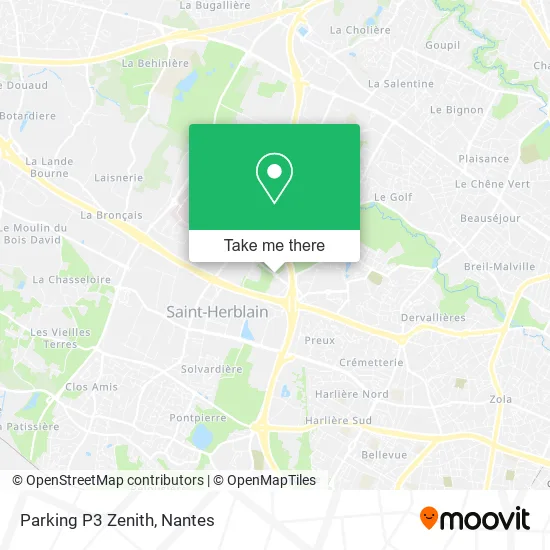 Parking P3 Zenith map