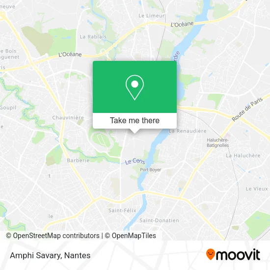 Mapa Amphi Savary