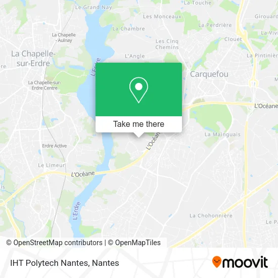 IHT Polytech Nantes map