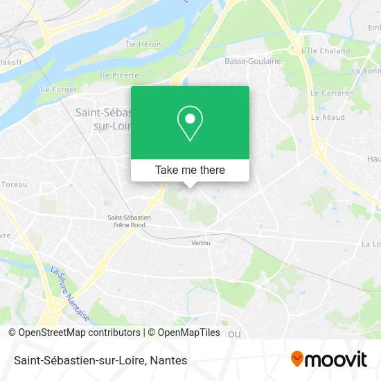 Saint-Sébastien-sur-Loire map