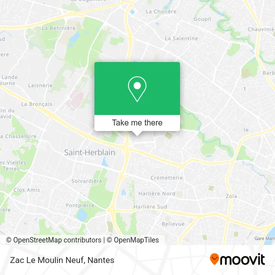 Zac Le Moulin Neuf map