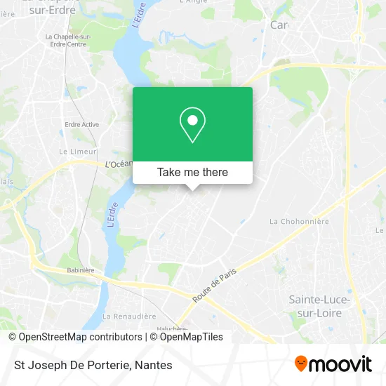 St Joseph De Porterie map