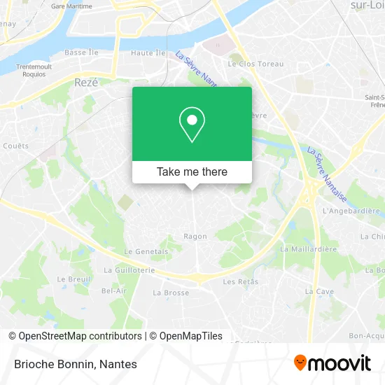 Brioche Bonnin map