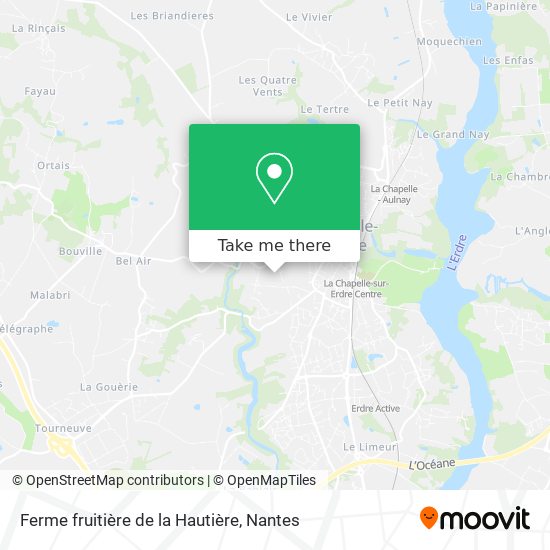 Ferme fruitière de la Hautière map