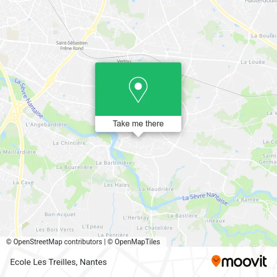 Ecole Les Treilles map