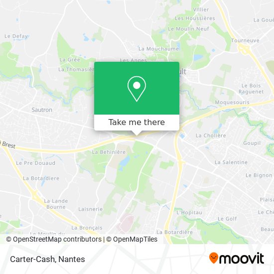 Carter-Cash map