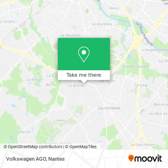 Mapa Volkswagen AGO