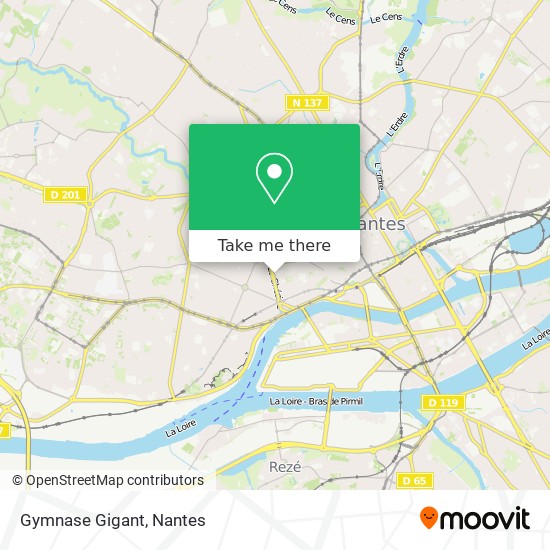 How To Get To Gymnase Gigant In Nantes By Bus Or Light Rail