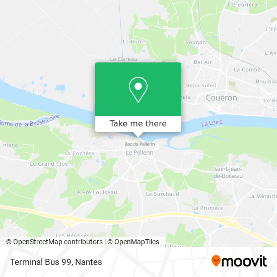 Terminal Bus 99 map